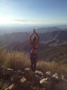 Yoga on the Mountain            